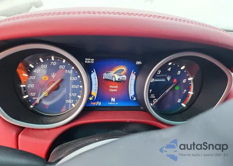 2016 Maserati Ghibli S z USA, uszkodzony, nr VIN ZAM57RTAXG1167685